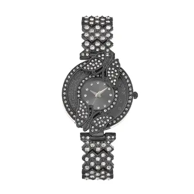 Picture of Stainless Steel Magnetic Watch For Girls - Watch For Women Buterfly