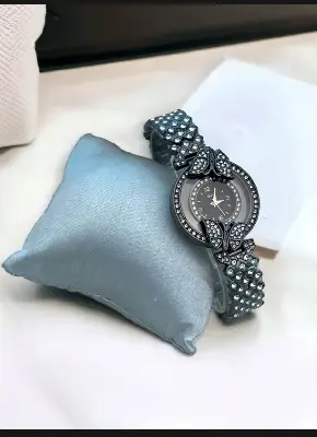 Picture of Stainless Steel Magnetic Watch For Girls - Watch For Women Buterfly