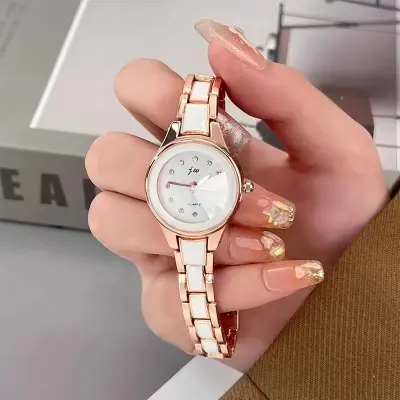 Picture of Water Diamond Bracelet Watch Women's Fashion Jewelry Wristwatch for Ladies with Diamond Accents