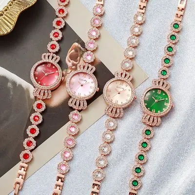 Picture of Stainless Steel Magnetic Watch For Girls - Watch For Women