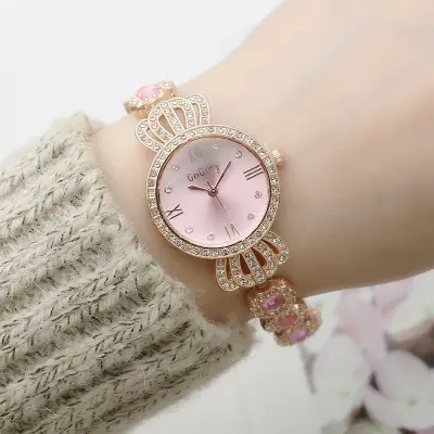 Picture of Stainless Steel Magnetic Watch For Girls - Watch For Women