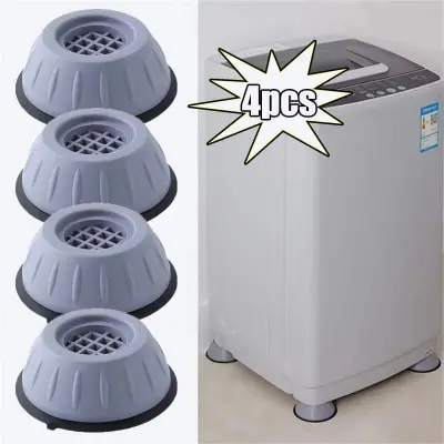 Picture of 4 Pcs Anti-Slip Foot Pad Washing Machine Rubber Pads Anti Vibration Washer Dryer Feet Pad with different types