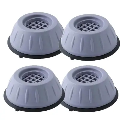 Picture of 4 Pcs Anti-Slip Foot Pad Washing Machine Rubber Pads Anti Vibration Washer Dryer Feet Pad with different types