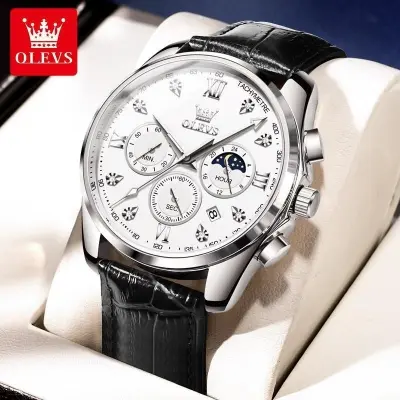 Picture of OLEVS 2888 Three Dial Geneva Mens Quartz Watch