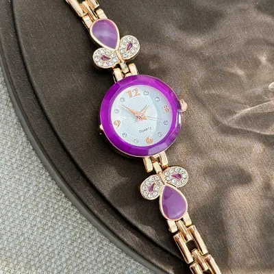 Picture of Bracelet Watches for Women Analog Quartz Rhinestone Diamond