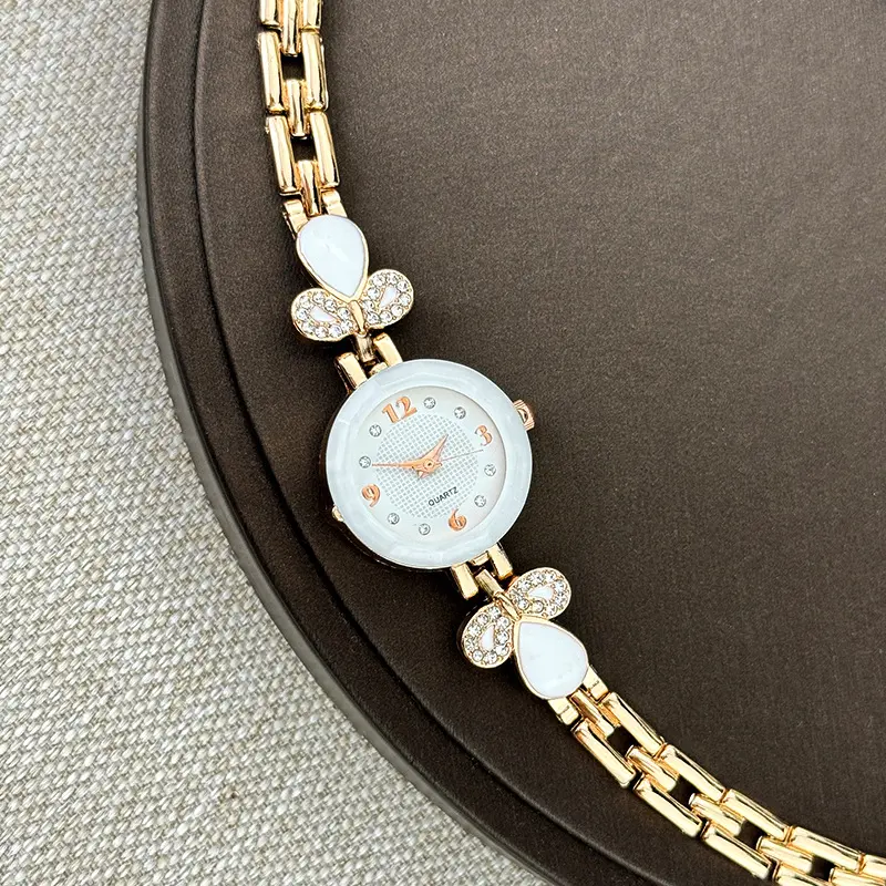 Picture of Bracelet Watches for Women Analog Quartz Rhinestone Diamond