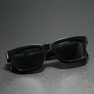 Picture of Achieve a Trendy Look with Too Stylish Black Sunglasses for Men - Very Comfortable and Fashionable, Easy to Clean - Embrace Sunglasses Fashion.