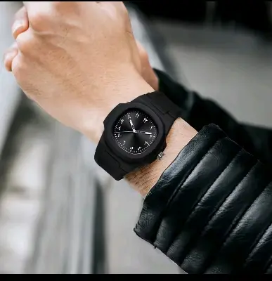 Picture of 2025 New Arabic Aura Watch Black Modern Design