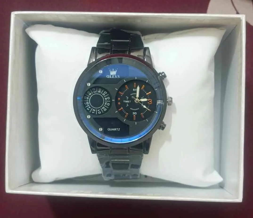 Picture of New Fashionable Stylish analogue Black Hand watches for Boys//Men's