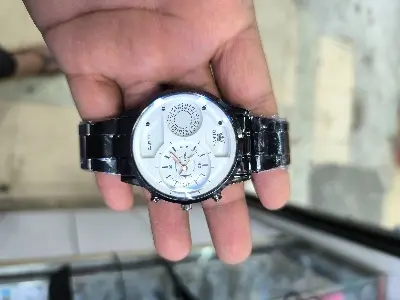 Picture of New Fashionable Stylish analogue Black Hand watches for Boys//Men's