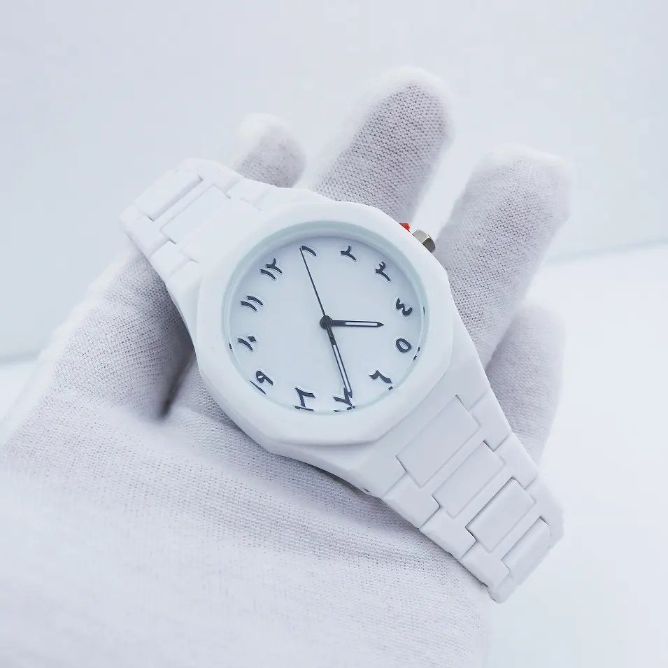 Picture of White Fashion Wrist Luxury Mens Quartz Watch
