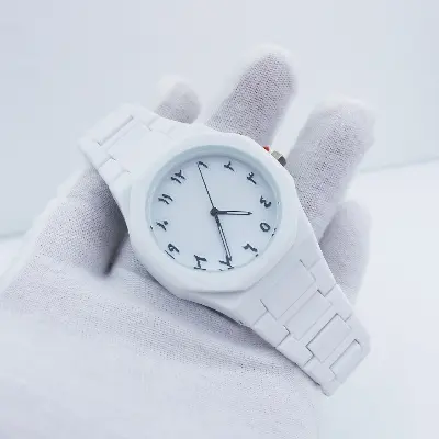 Picture of White Fashion Wrist Luxury Mens Quartz Watch