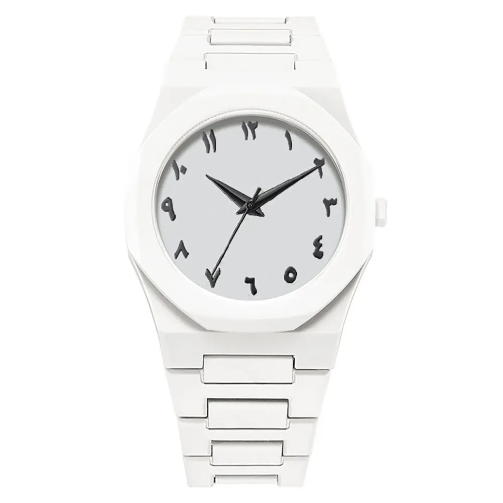 Picture of White Fashion Wrist Luxury Mens Quartz Watch