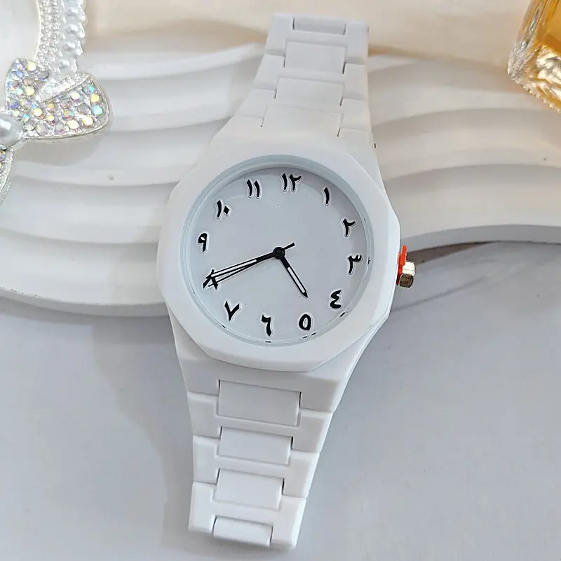 Picture of White Fashion Wrist Luxury Mens Quartz Watch