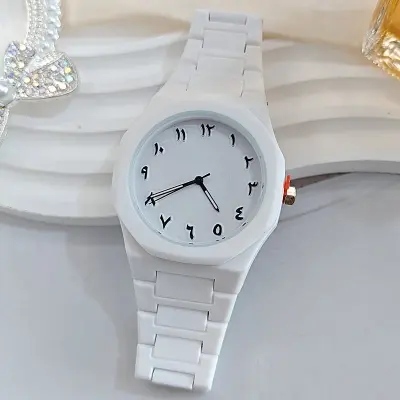 Picture of White Fashion Wrist Luxury Mens Quartz Watch