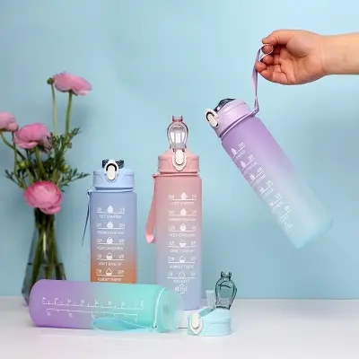 Picture of Hight Quality Sports Water Bottle Motivational Portable Water bottle for Outdoor Sport Fitness,