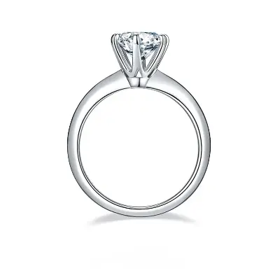 Picture of Crystal Onestone Finger Ring Women Finger Ring