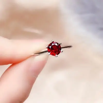 Picture of Crystal Onestone Finger Ring Women Finger Ring