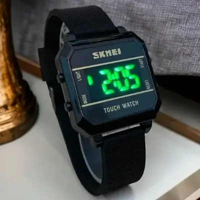 Picture of Screen Rubber Strap Fashionable Wrist Watch for All Men