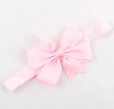 Picture of Baby Girls Grosgrain Ribbon Hair Bows Headbands