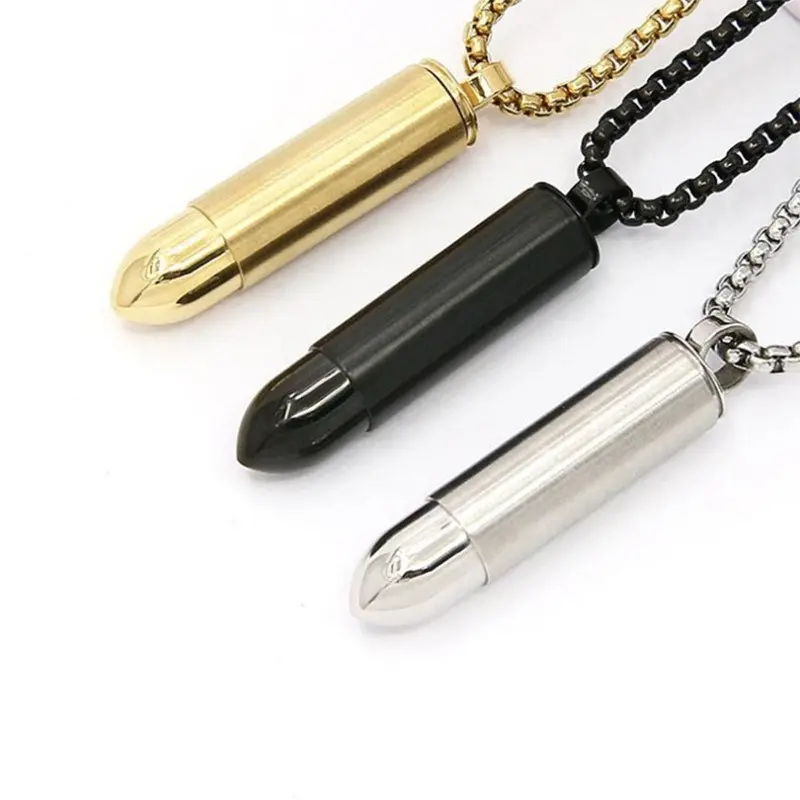 Picture of High Quality New Black Color Chain Locket for Men