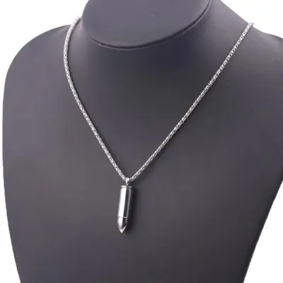 Picture of High Quality New Black Color Chain Locket for Men