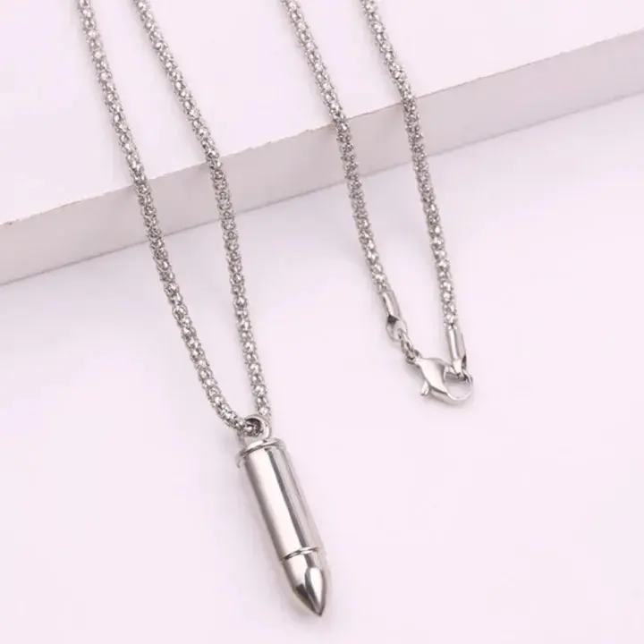 Picture of High Quality New Black Color Chain Locket for Men