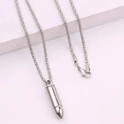 Picture of High Quality New Black Color Chain Locket for Men