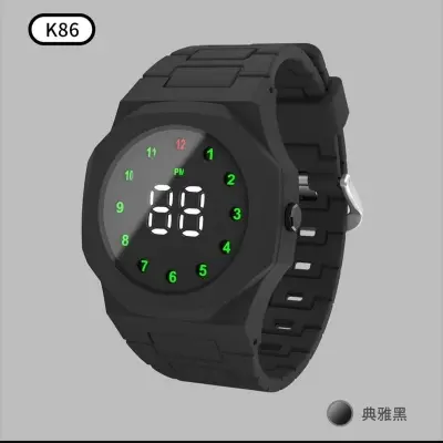 Picture of Fashion Women's Watch for Men's Sports Simple Silicone