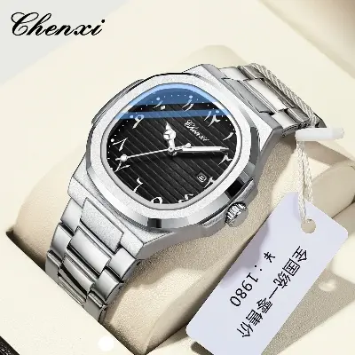 Picture of Arabic Men's Fashion Quartz Watch – Elegant Analog Wristwatch