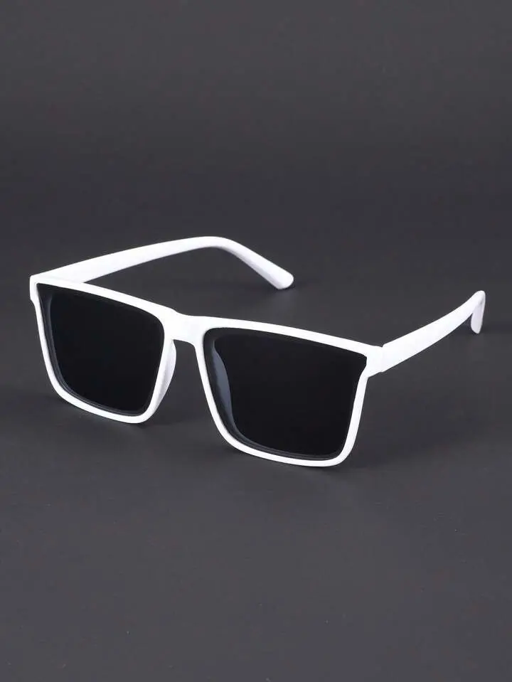 Picture of New Trendy Look Very Stylish White Sunglass for Men