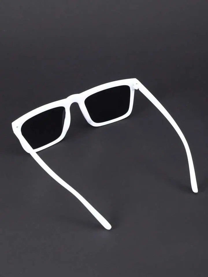 Picture of New Trendy Look Very Stylish White Sunglass for Men