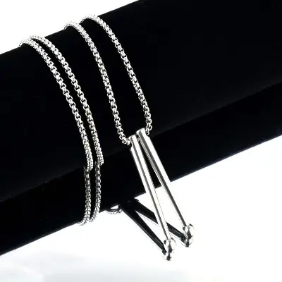 Picture of High Quality Men Fashion Jewellery Stainless Steel Round Chain Necklaces