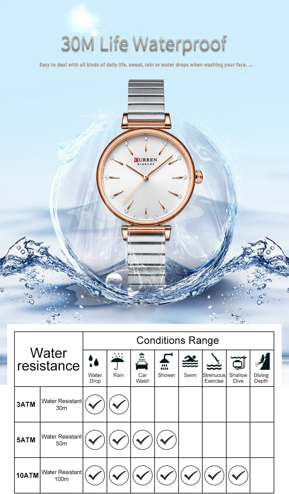 Picture of Analog stylish elegant watch for women