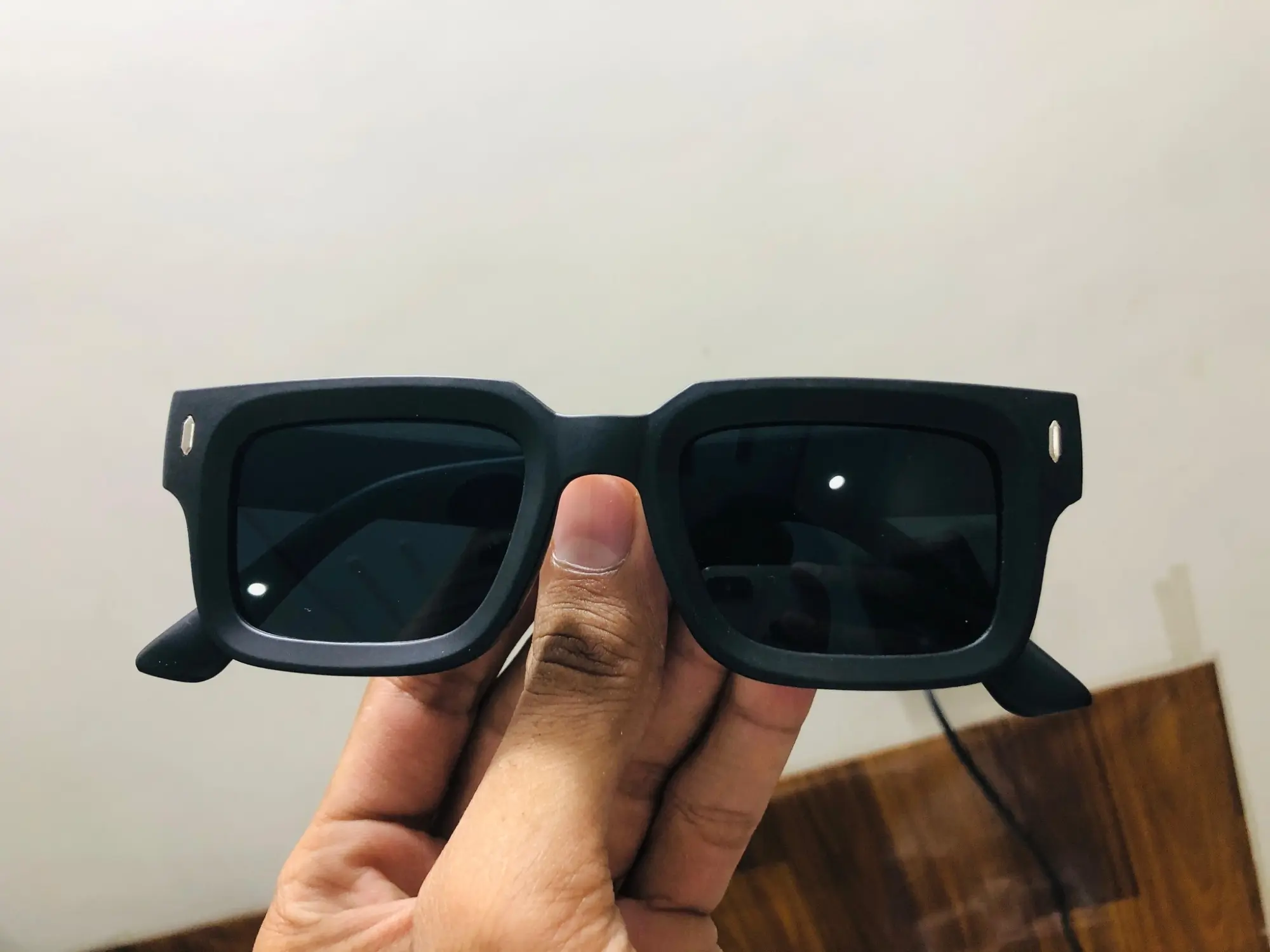 Picture of hot Square Frame Sunglasses for Men Original Driving Driver Exclusive Vintage Casual