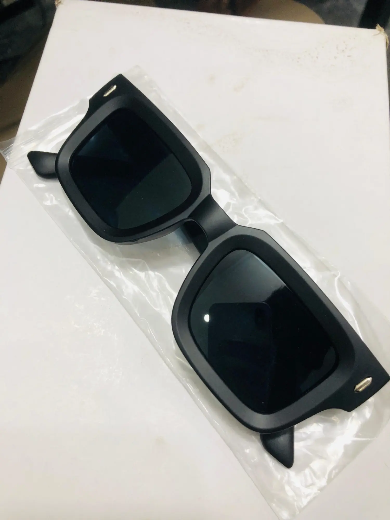 Picture of hot Square Frame Sunglasses for Men Original Driving Driver Exclusive Vintage Casual