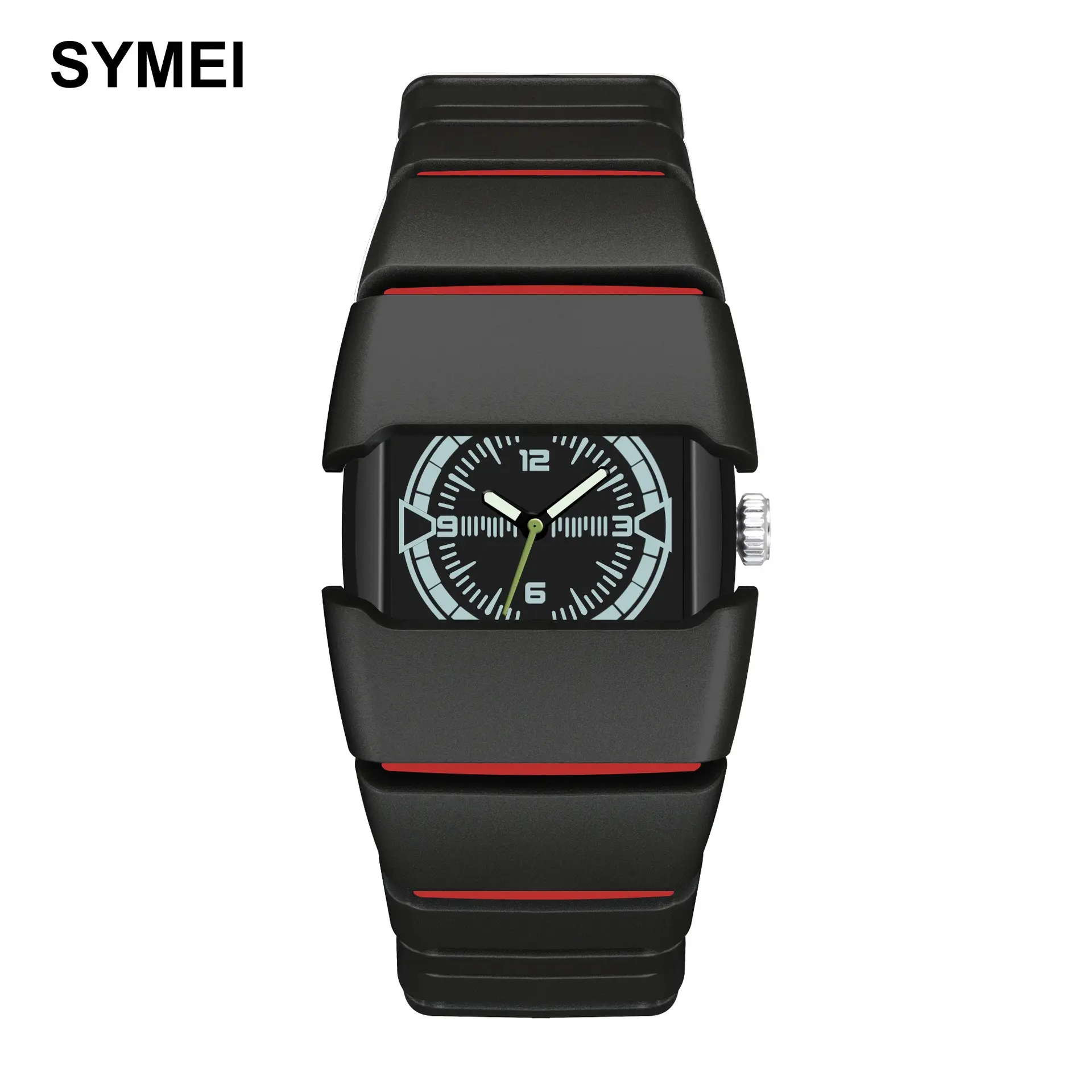 Picture of Sleek Monochromatic Statement Piece Wristwatch