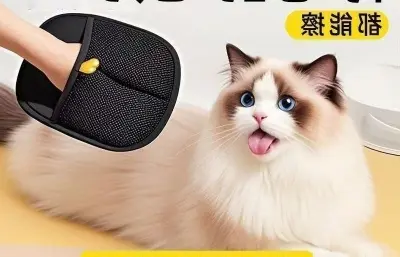 Picture of Efficient & Durable Pet Hair Catcher Glove for All Fur Types (Long/Short)