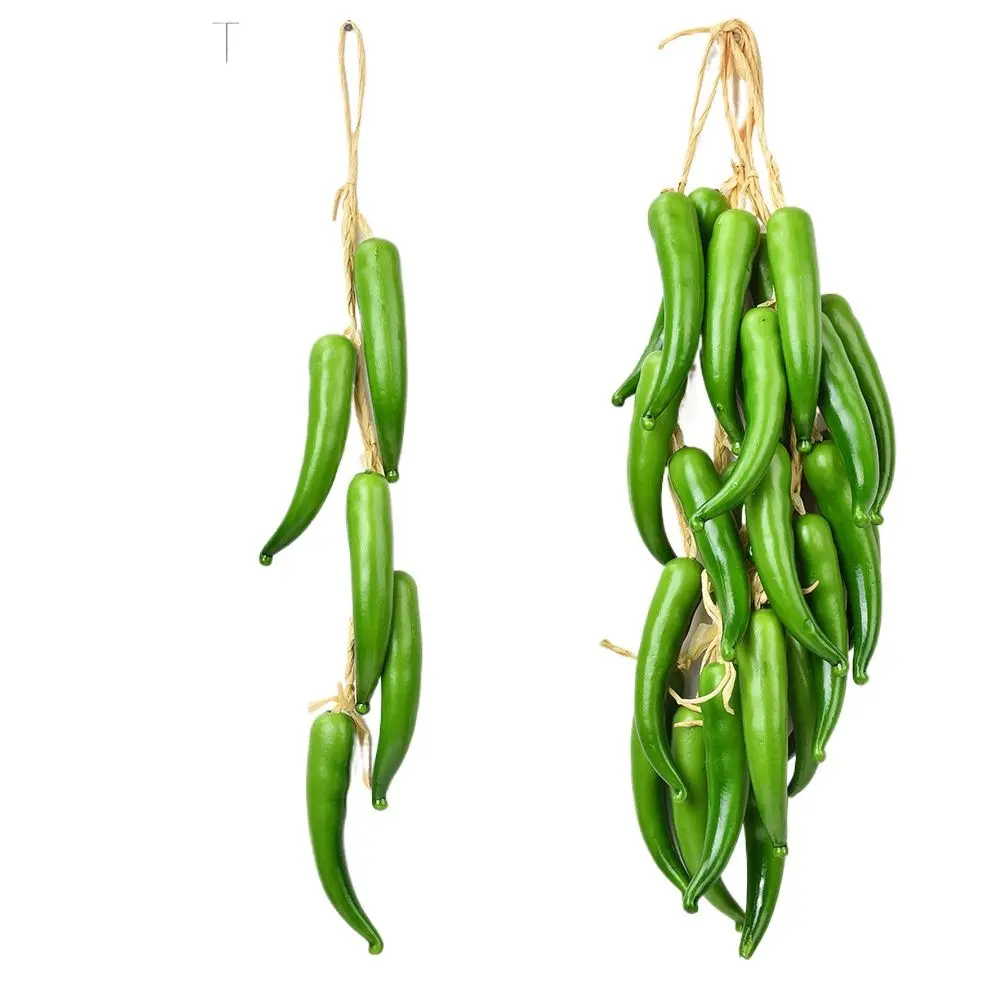 Picture of Kitchen Wall Decor: Set of 3/6/9 Artificial Vegetable Strings