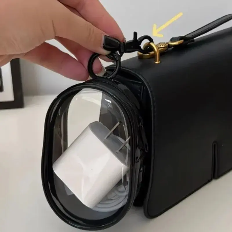 Picture of Mini Transparent Tech Pouch Organizer Bag