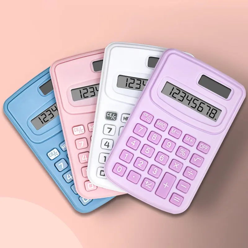 Picture of Aesthetic Purple Student Calculator