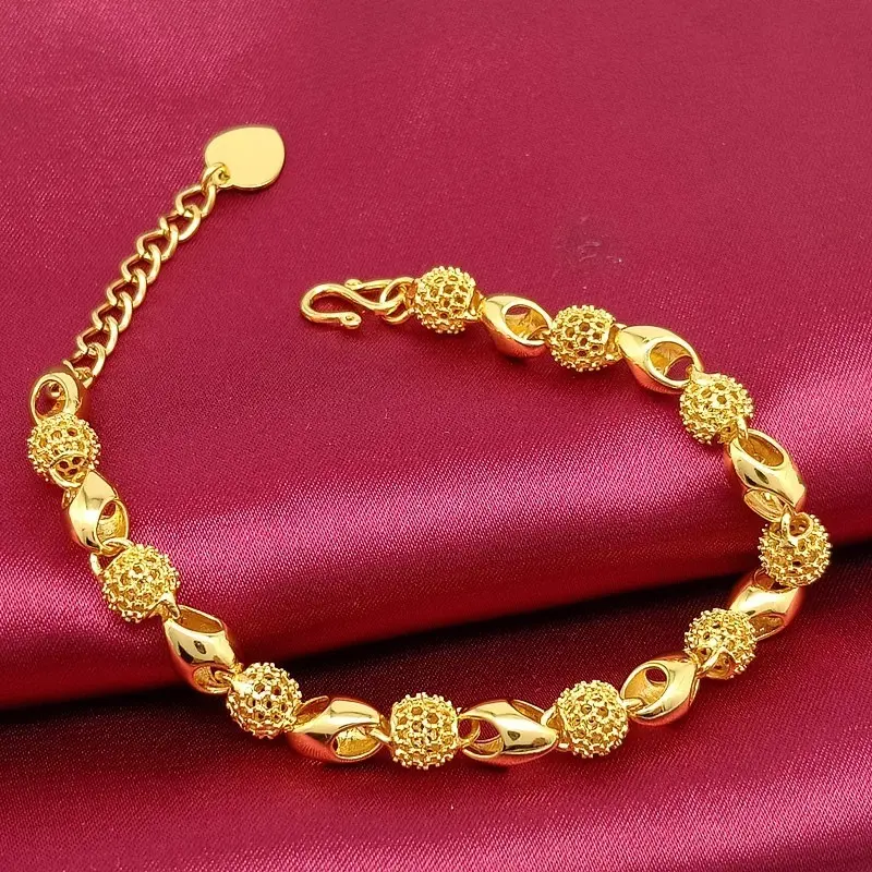 Picture of Graceful Gold Plated Dangle Fashion Bracelet For Women