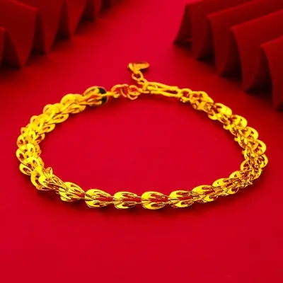 Picture of Gift for Her Gold Plated Elegant Bracelet for Women