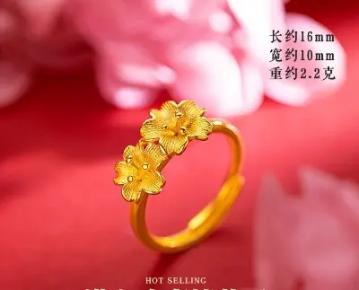 Picture of Affordable & Elegant Gold Plated Jewellery Ring