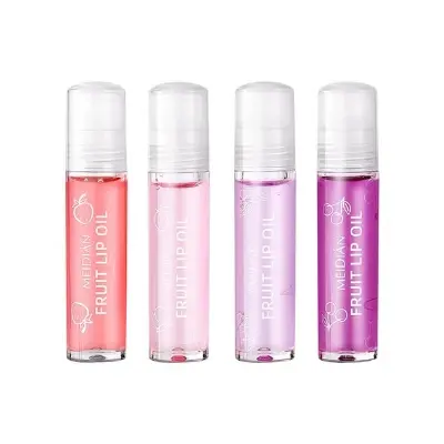 Picture of Roller Ball Fruit Lip Oil Set: Liquid Lipstick & Lip Gloss