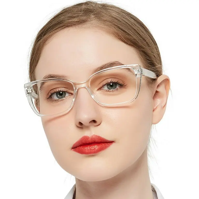 Picture of Hipster Style Clear Acetate Eyeglasses for  Women