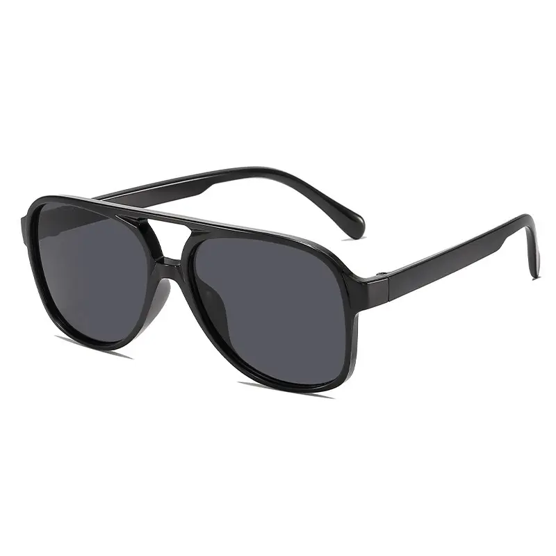 Picture of Vintage Double Bridge Pilot Sunglasses for Men