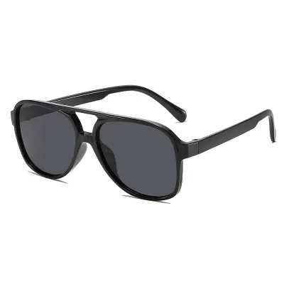 Picture of Vintage Double Bridge Pilot Sunglasses for Men