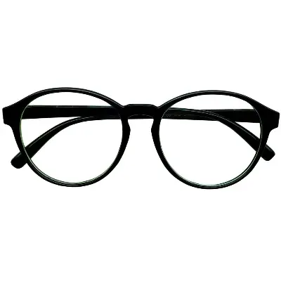 Picture of Stylish Round Anti-Blue Light Computer Glasses