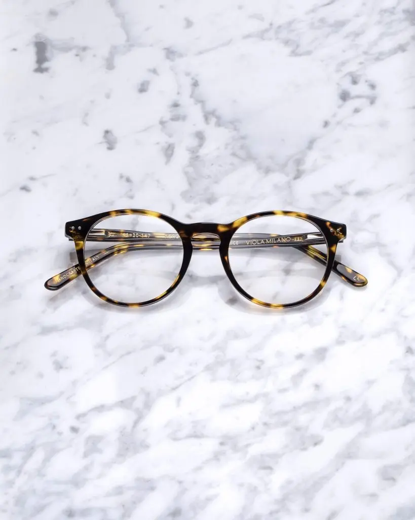 Picture of Stylish Round Anti-Blue Light Computer Glasses